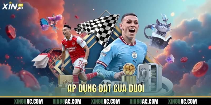 Áp dụng đặt cửa dưới