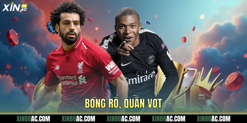 Bóng rổ, quần vợt 