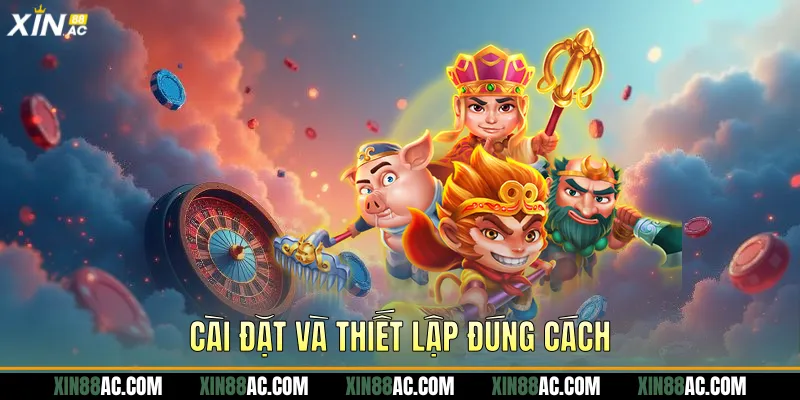 Cài đặt và thiết lập đúng cách