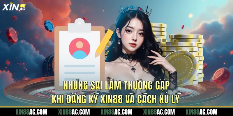 Những sai lầm thường gặp khi đăng ký xin88 và cách xử lý